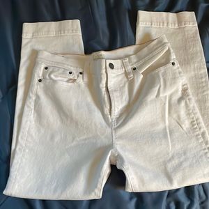 JCrew White Jeans